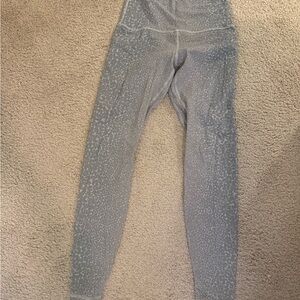Lululemon Gray Patterned Align Leggings